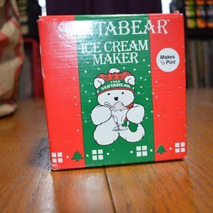 1986 santa bear ice cream maker